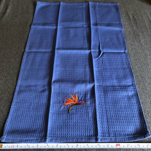 Bird of Paradise Pot Holder and Hand / Tea Towel Set - Picture 8 of 12